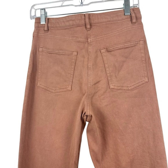 WILFRED FREE ARITZIA Mauve Straight Leg Denim Jeans Size 4 Pink Tan - Picture 7 of 12